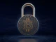 Bitcoin post-quantum security symbolized by a digital padlock under threat from advancing quantum computing technology.