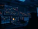 Bitcoin price chart analysis showing volatility near $71,000 with market data on screen.