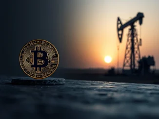 Bitcoin price stability analysis during historic oil supply shock and inflation fears.