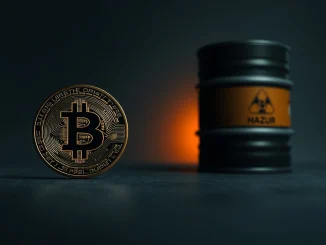 Bitcoin price stability indicator amid oil shock and Middle East conflict market analysis.