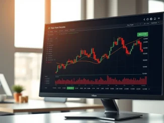 Bitcoin price prediction dashboard showing downward trend analysis for 2026 market conditions