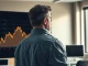 Trader Peter Brandt analyzing Bitcoin price chart with a prediction for 2027.