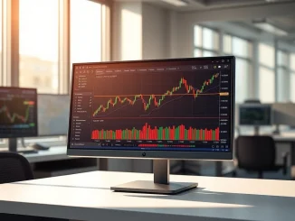 Bitcoin price prediction analysis showing cryptocurrency market dashboard with BTC resistance at $70,000 level
