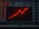 Bitcoin price chart showing a sharp V-shaped recovery to $68,000 after a geopolitical market crash.