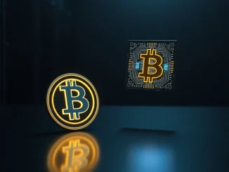 Quantum computer processor threatening Bitcoin security in 2026 cryptocurrency analysis