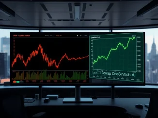 Analysis of Bitcoin and UNI price declines versus DeepSnitch AI's rising market lead for 2026 cryptocurrency explosion.
