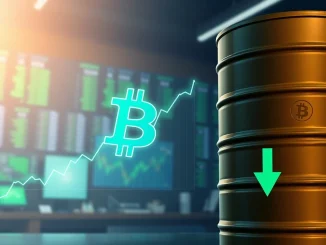Bitcoin price rebound analysis with US CPI inflation and oil market factors impacting cryptocurrency trading.