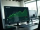 Bitcoin spot demand analysis showing a green Coinbase Premium chart and ETF inflow data on a trading dashboard.
