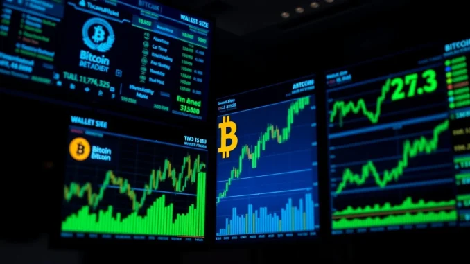 Bitcoin price chart showing whale accumulation patterns at $71,000 level.