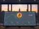 Bitcoin price chart dashboard showing whale selling versus retail buying activity during market correction