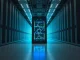 Secure data center server rack representing BitMine's large-scale Ethereum accumulation strategy and institutional crypto investment.