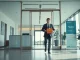 Employee returning to Block Inc office after recent layoffs and AI-driven restructuring.