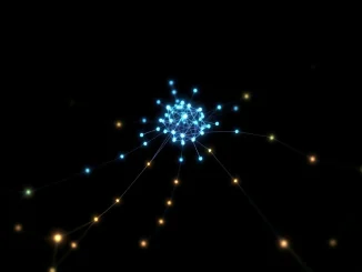 BlockDAG cryptocurrency network growth visualization following historic launch and trader attention