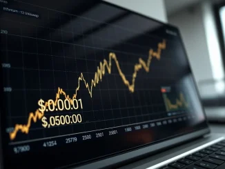 BlockDAG $0.0001 final presale price chart on trading terminal with Ethereum and Uniswap data in background.
