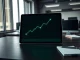 Financial chart analysis for BlockDAG cryptocurrency price prediction and investment growth potential.