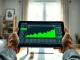 Bloomberg validation of Pepeto cryptocurrency staking rewards dashboard showing high APY performance.