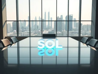Solana blockchain server infrastructure in Abu Dhabi data center representing Brera's Solmate pivot.