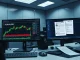 A trading desk monitor shows the Cardano ADA price chart alongside SEC and CFTC regulatory documents.