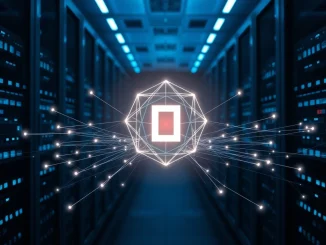 Chainlink decentralized oracle network node visualization representing token-aligned incentive structure