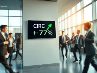 Circle stock surges 77% on Q4 results as USDC adoption grows crypto sentiment