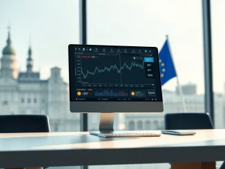 Coinbase perpetual futures launch on trading terminal with European regulatory context