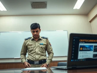 Police investigation into the CoinDCX fraud case and cryptocurrency impersonation scam in India.