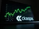 Polkadot and Kaspa lead a crypto market resurgence with a sharp green uptrend on a financial chart.