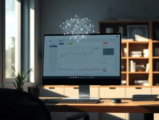 Moltbot AI assistant interface with cryptocurrency integration on laptop screen showing Ethereum reputation system