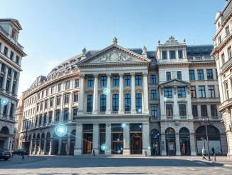 European Central Bank digital currency integration with blockchain technology for tokenized financial markets