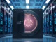 Secure digital vault protecting cryptocurrency assets, representing the massive 98% drop in crypto hack losses for February 2026.