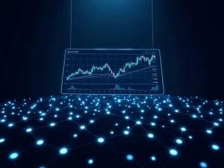 Decibel's onchain perpetuals exchange interface on the Aptos blockchain network for decentralized derivatives trading.