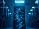 AI infrastructure server rack representing the $5.5B hedge fund investment impacting DeepSnitch AI presale.