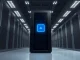 DeepSnitch AI secure server processing unit in a data center, representing leading March 2026 crypto presale.