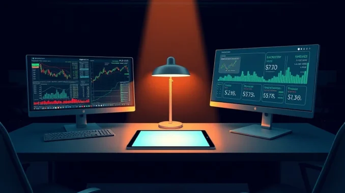 CoinGecko 2026 report analysis of DEX market share growth versus CEX trading volume dominance on a professional trading desk.