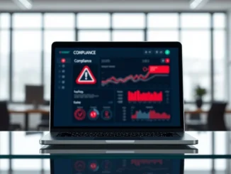 Delve compliance dashboard with security warnings indicating alleged regulatory failures.