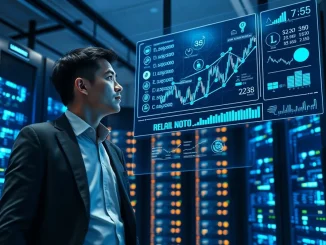 Analyst reviews blockchain and market data showing DePIN and AI crypto asset gains.