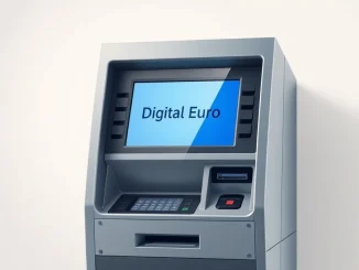 European Central Bank digital euro integration with ATM and payment terminal infrastructure for 2027 pilot.