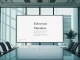 Ethereum Foundation mandate document displayed on a screen in a modern office setting.