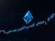 Ethereum price analysis showing the cryptocurrency sweeping a range high and testing key support levels on a financial chart.