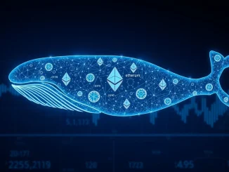 Ethereum whale transfer analysis showing digital blockchain movement as price approaches $2,000
