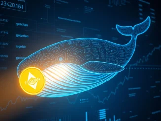 Ethereum whale migrating toward Based Eggman token in digital blockchain ocean, representing 2026 altcoin investment trends.
