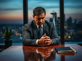 Nevin Shetty, former CFO sentenced for $35M crypto fraud, in a contemplative pose.