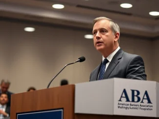 FDIC Chair Travis Hill announces stablecoin deposit insurance policy at ABA Washington Summit