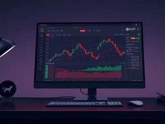 Professional analysis of Floki Inu (FLOKI) cryptocurrency price data on a trading terminal.