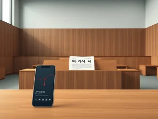 Legal document for Flow Foundation's court motion to block FLOW token delistings in Seoul courtroom.