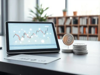 Tokenized ETFs merging traditional finance with blockchain technology for 24/7 trading access.