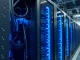 Server rack with liquid cooling system for AI chips by Frore Systems.