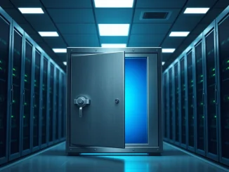 Secure digital vault representing the Gondi NFT lending protocol's security measures after a smart contract exploit.