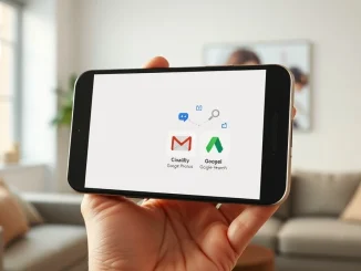 Google's Personal Intelligence AI feature connecting user data across Gmail and Photos on a smartphone.