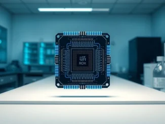 Google's quantum processor chip representing post-quantum cryptography migration for 2029 security deadline